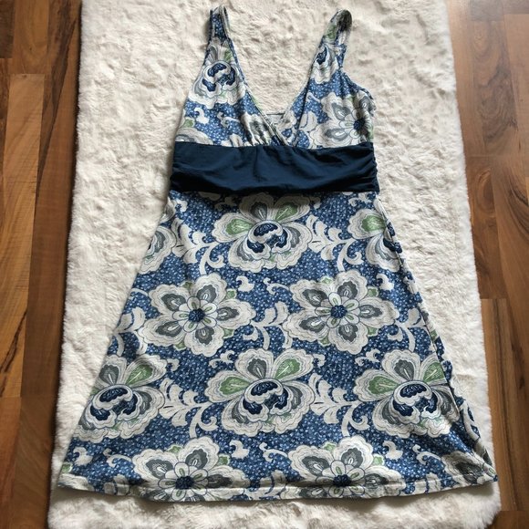 Patagonia Margot Sundress Empire Waist Floral Print Size XL - Picture 2 of 7